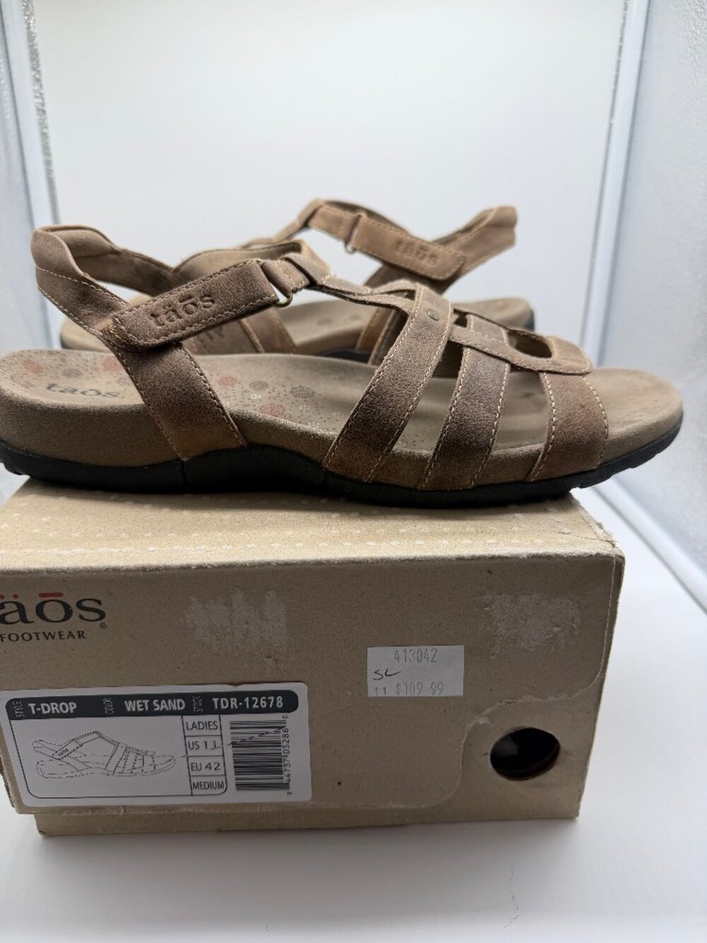 Taos T-Drop Strapped Sandals Women’s - Wet Sand Color